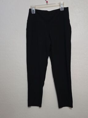 J. Jill Black Pull-On Ponte Leggings